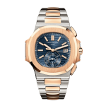 Patek Philippe Nautilus Chronograph 5980/1AR-001 40.5mm Blue Dial Rose Gold Demi – VIP Version
