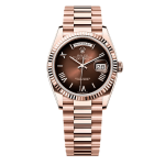 Rolex Day Date 36mm 128235 Chocolate Dial Rose Gold – VIP Version