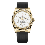 Rolex Sky Dweller Oyster  M326238 42mm White Dial Yellow Gold – VIP Version