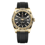 Rolex Oyster Perpetual Sky-Dweller M326238-0009 42mm Black Oysterflex yellow – VIP Version