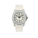 Patek Philippe Aquanaut 5067A-011 White full moissanite 35mm – Handcrafted Diamod