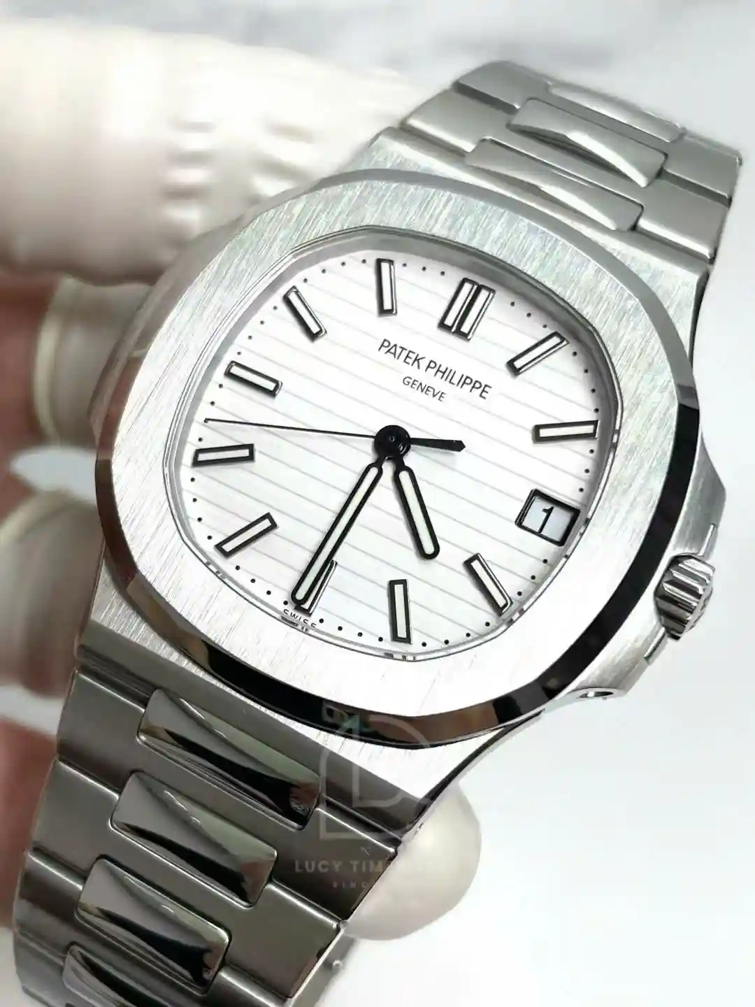 Patek Philippe Nautilus 5711A White 40mm Custom MODIFY 2026 – Handcrafted Version - 图片 4