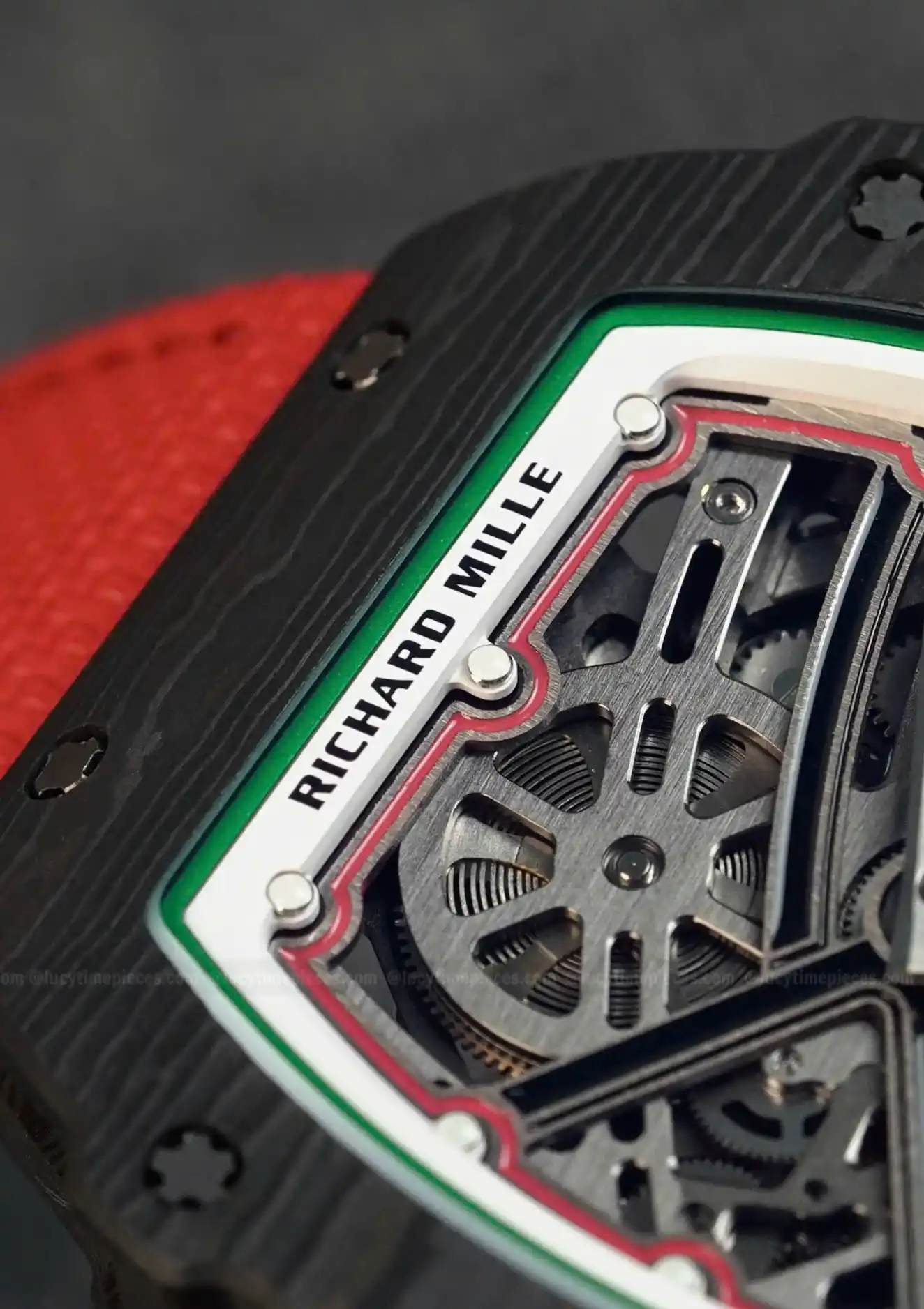 Richard Mille RM67-02 Italy Black Carbon TPT Italy Custom Modify – Handcrafted Version - 图片 5