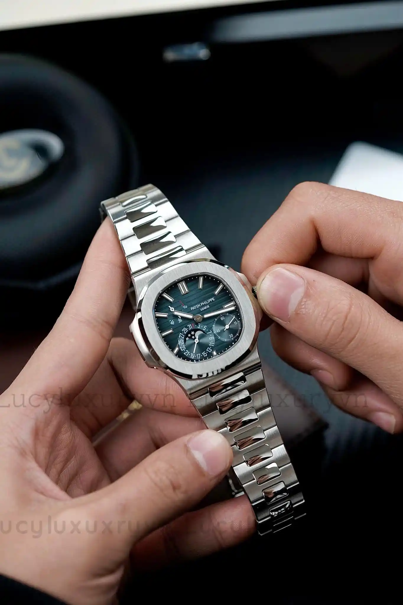 Patek Philippe Nautilus 5712/1A-001 Blue Steels Custom Modify – Handcrafted Version - 图片 7
