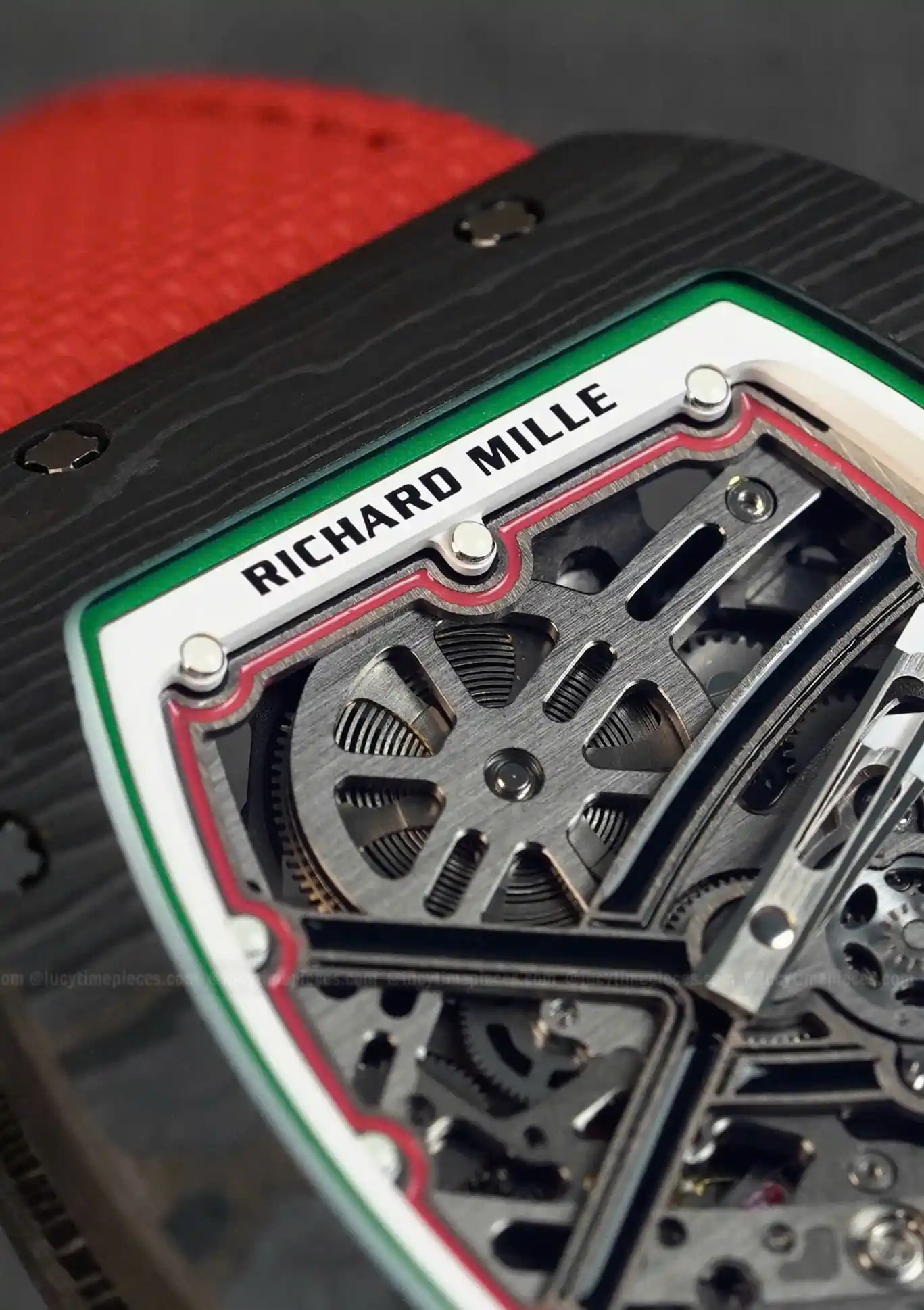 Richard Mille RM67-02 Italy Black Carbon TPT Italy Custom Modify – Handcrafted Version - 图片 7