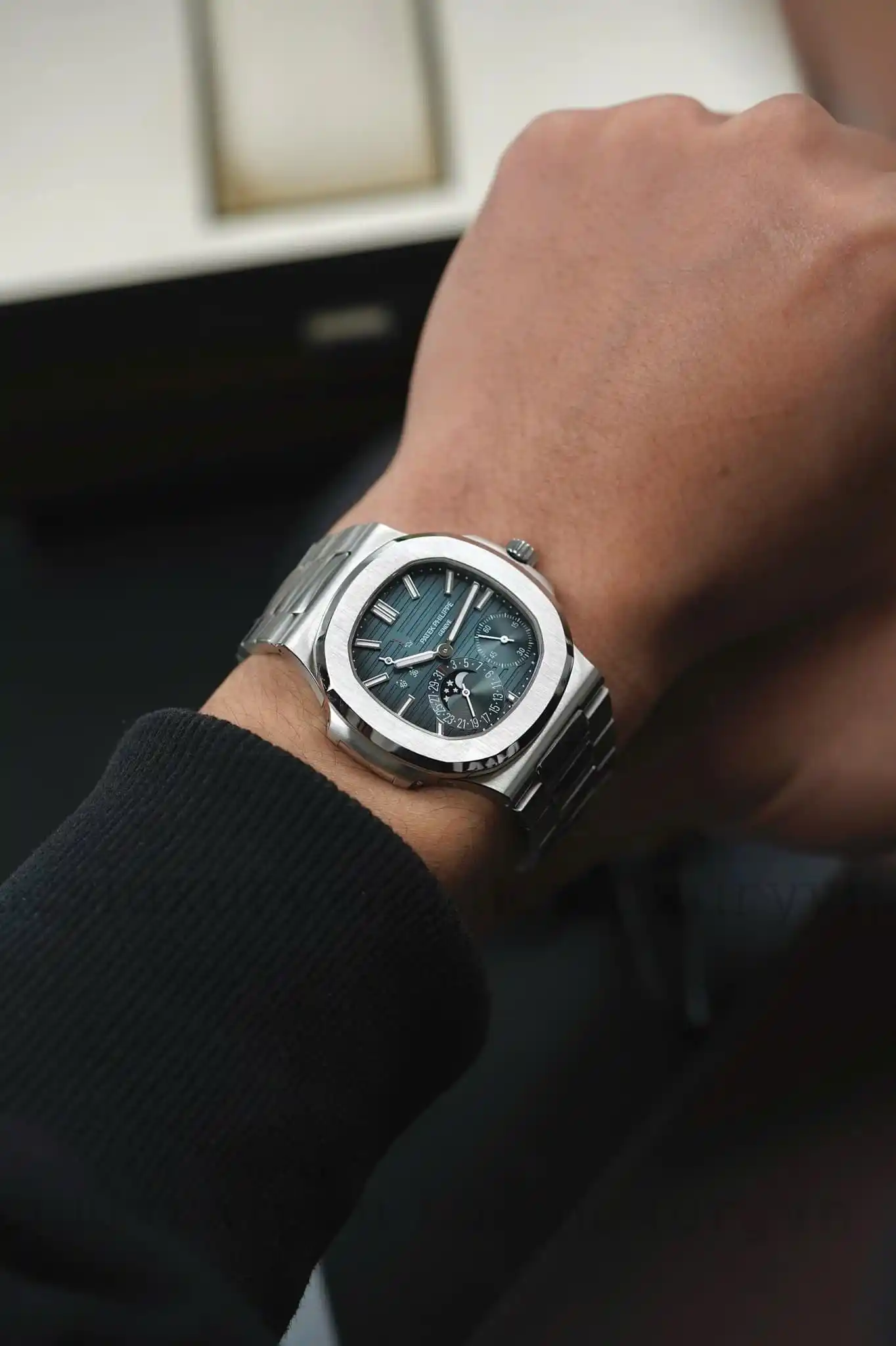 Patek Philippe Nautilus 5712/1A-001 Blue Steels Custom Modify – Handcrafted Version - 图片 8