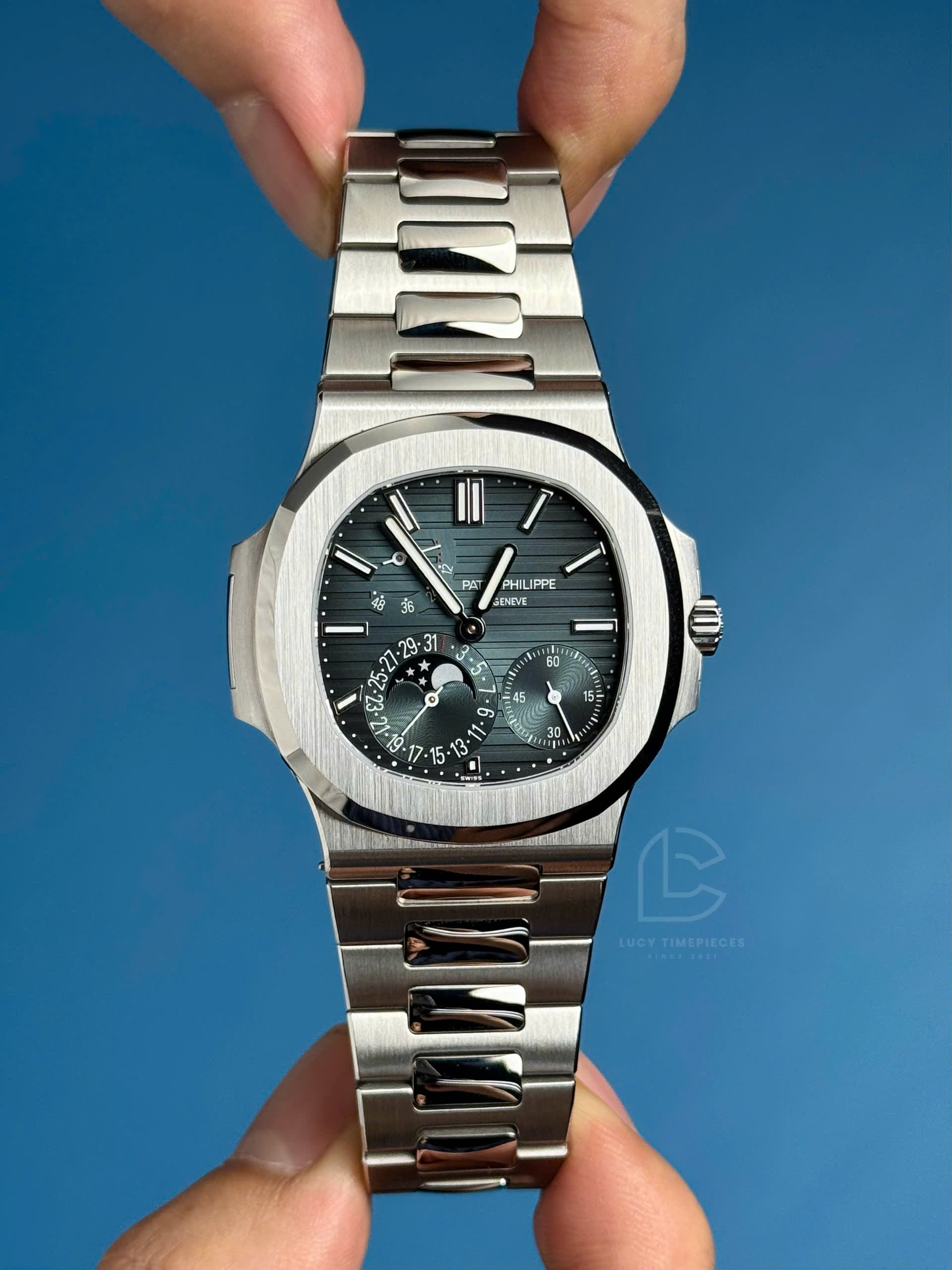 Patek Philippe Nautilus 5712/1A-001 Blue Steels Custom Modify – Handcrafted Version - 图片 14