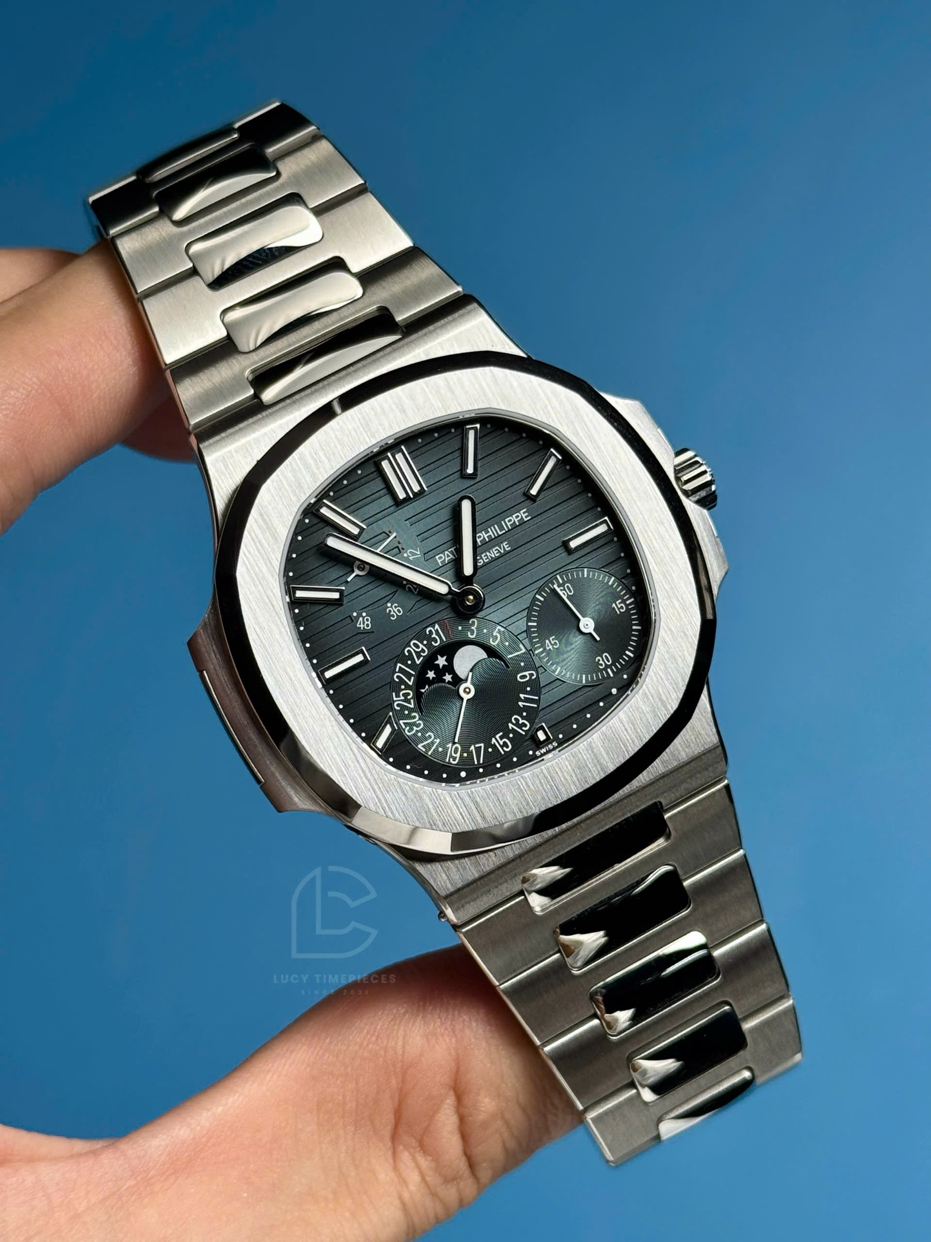Patek Philippe Nautilus 5712/1A-001 Blue Steels Custom Modify – Handcrafted Version - 图片 15