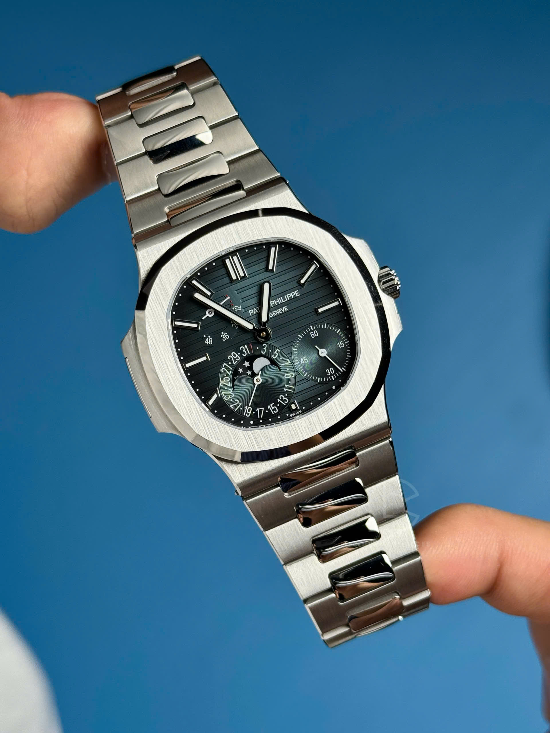 Patek Philippe Nautilus 5712/1A-001 Blue Steels Custom Modify – Handcrafted Version - 图片 16