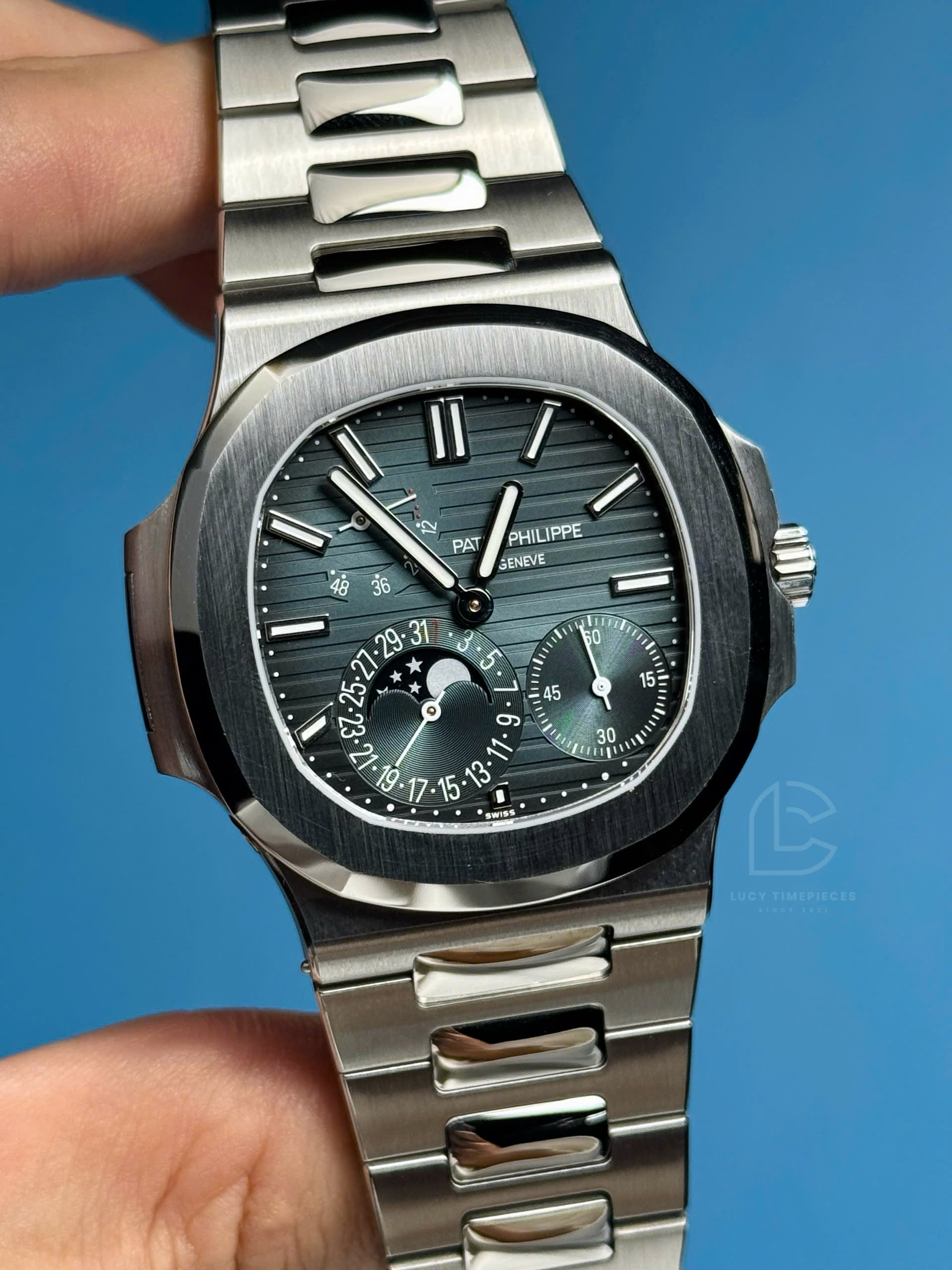 Patek Philippe Nautilus 5712/1A-001 Blue Steels Custom Modify – Handcrafted Version - 图片 17