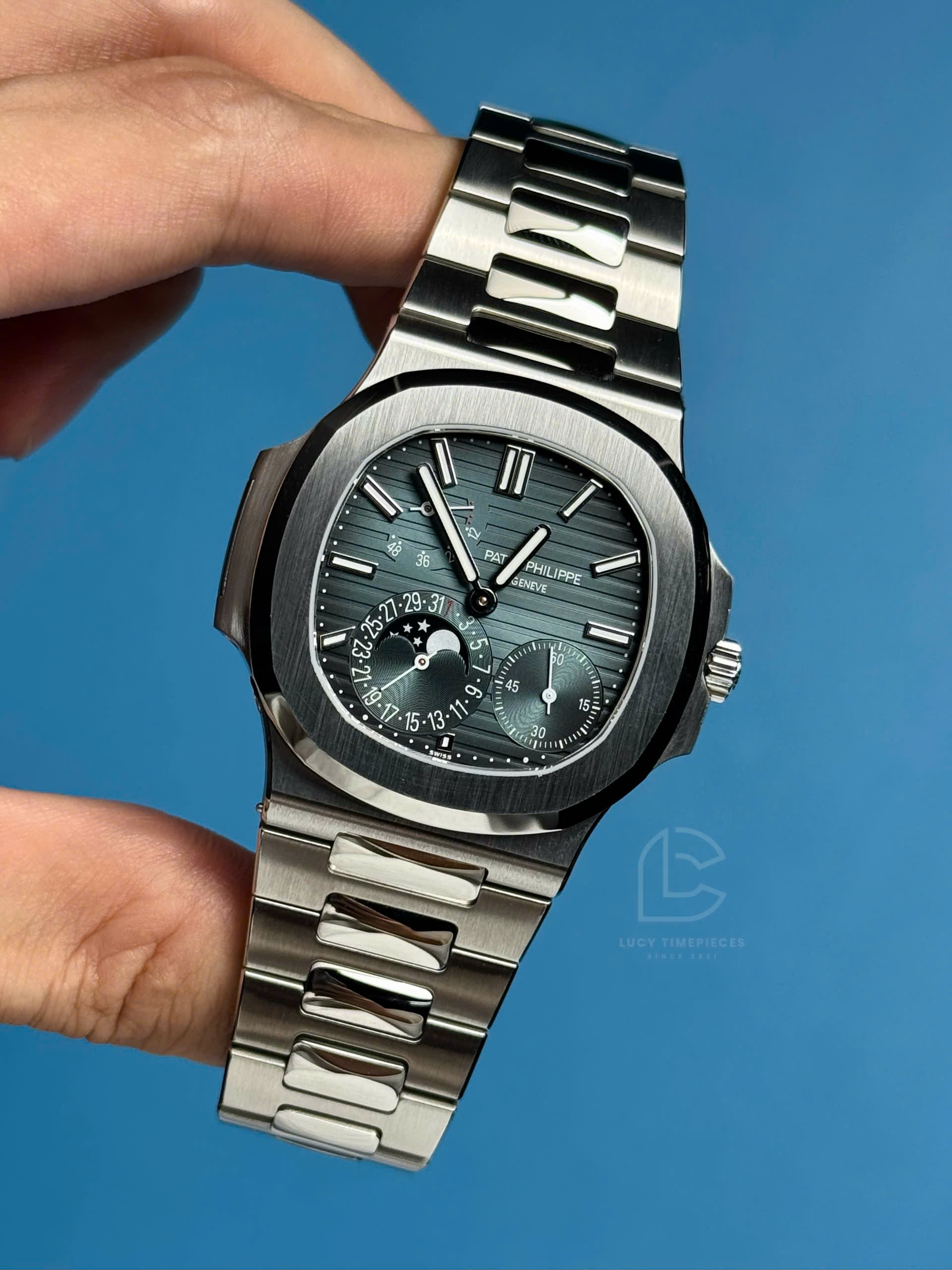 Patek Philippe Nautilus 5712/1A-001 Blue Steels Custom Modify – Handcrafted Version - 图片 18