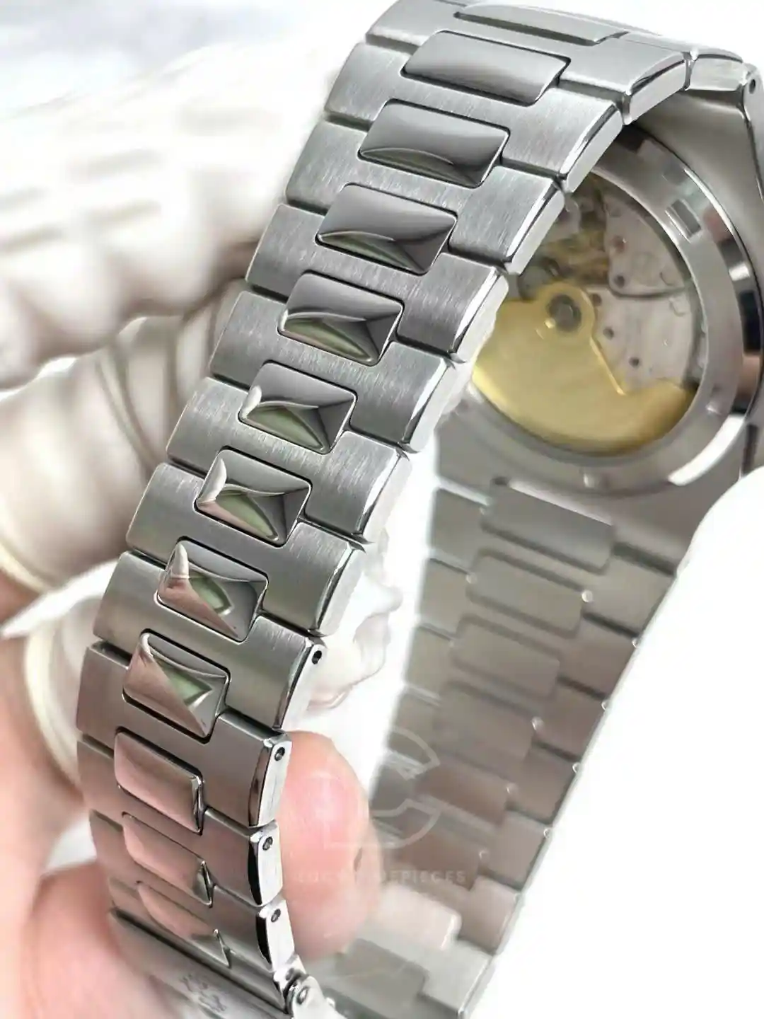 Patek Philippe Nautilus 5711A White 40mm Custom MODIFY 2026 – Handcrafted Version - 图片 21