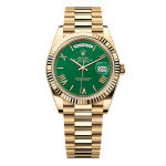 Rolex Day Date 40mm 180gram Yellow Gold Green Dial 228238 – VIP Version