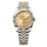 Rolex Datejust 126333-0012 41mm Dial Champagne Yellow Gold Steel – VIP Version
