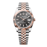 Rolex Datejust 41mm Demi Rose Gold Grey Motif Dial 126331 – VIP Version